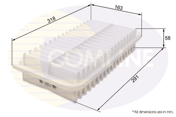 Oro filtras COMLINE CTY12250
