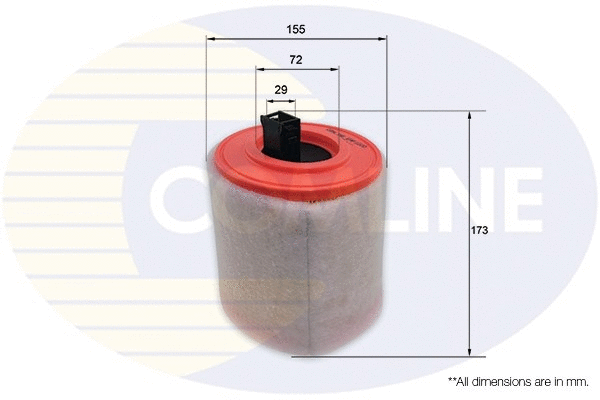 Oro filtras COMLINE EAF1000