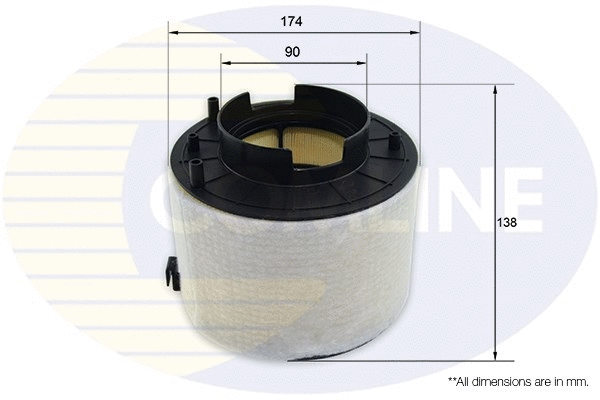 Oro filtras COMLINE EAF1002