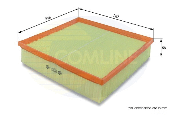 Oro filtras COMLINE EAF345