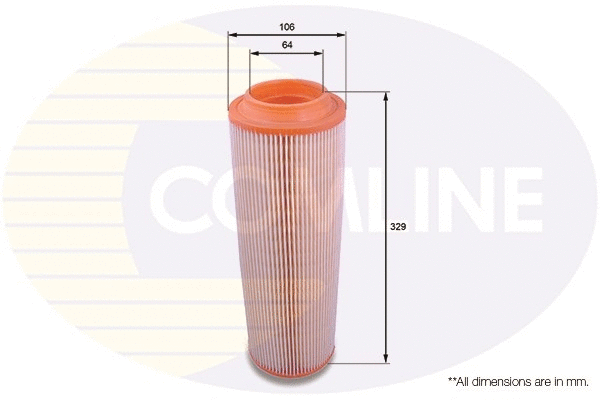 Oro filtras COMLINE EAF480