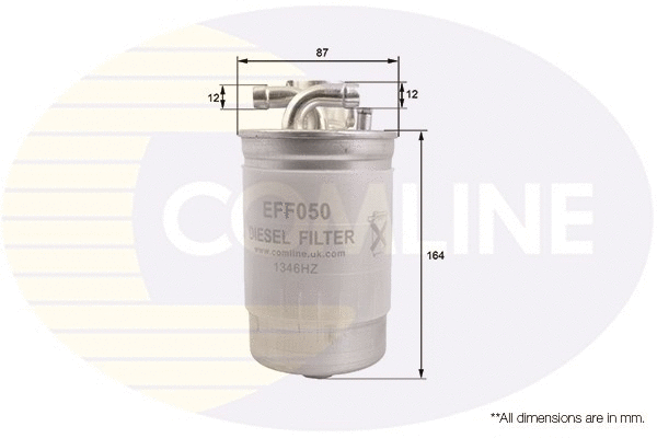 Kuro filtras COMLINE EFF050