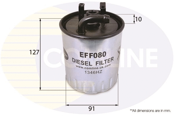 Kuro filtras COMLINE EFF080