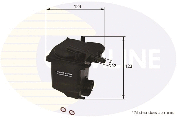 Kuro filtras COMLINE EFF147
