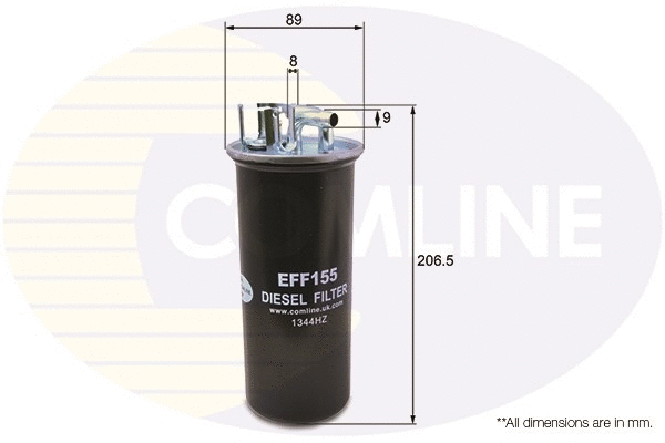 Kuro filtras COMLINE EFF155
