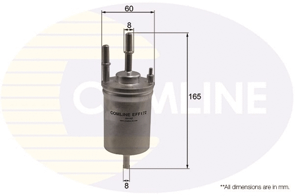 Kuro filtras COMLINE EFF172