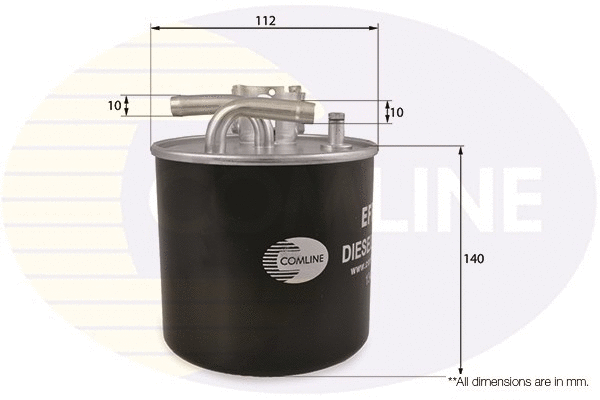 Kuro filtras COMLINE EFF173