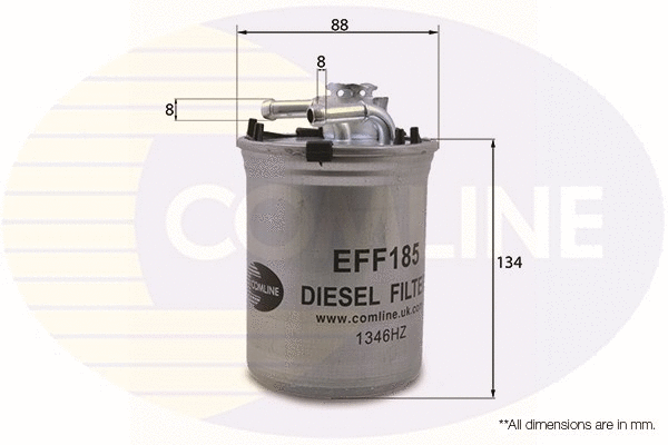 Kuro filtras COMLINE EFF185
