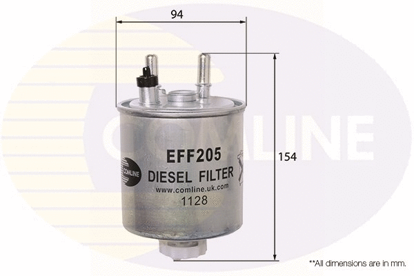 Kuro filtras COMLINE EFF205