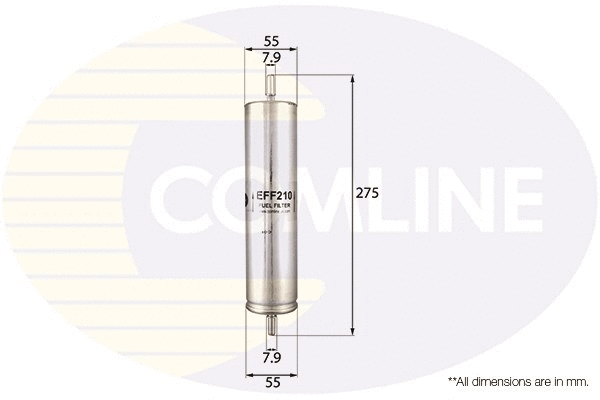Kuro filtras COMLINE EFF210