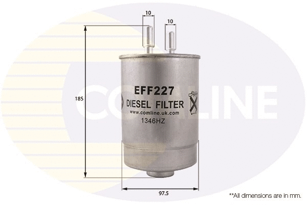 Kuro filtras COMLINE EFF227