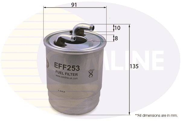 Kuro filtras COMLINE EFF253