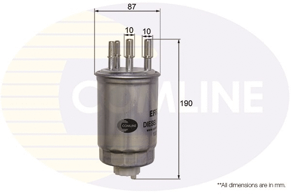 Kuro filtras COMLINE EFF257