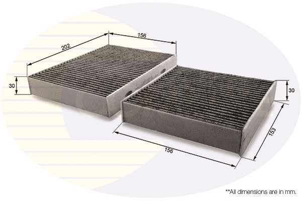 Salono filtras COMLINE EKF101A
