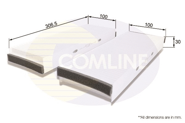 Salono filtras COMLINE EKF164