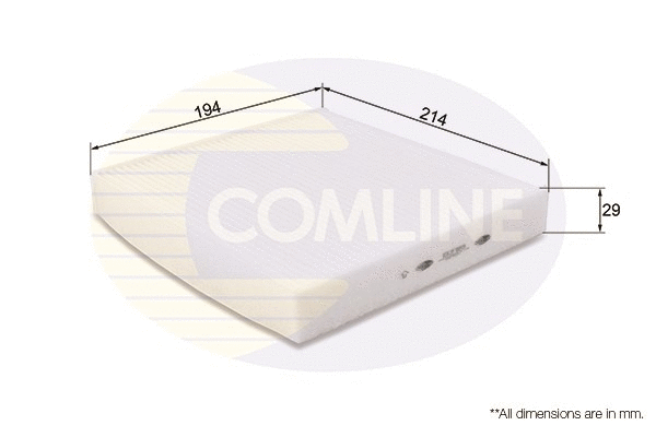 Salono filtras COMLINE EKF185