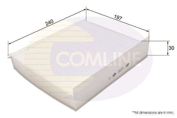 Salono filtras COMLINE EKF215