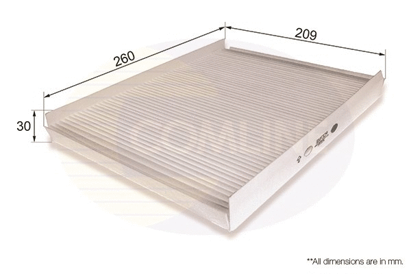 Salono filtras COMLINE EKF329