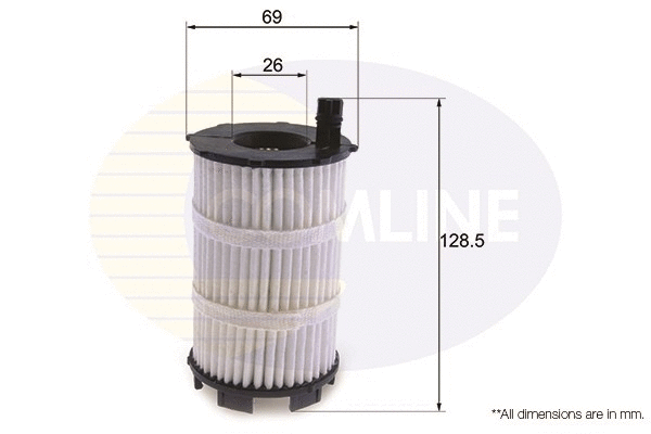 Alyvos filtras COMLINE EOF209