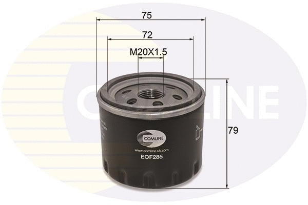 Alyvos filtras COMLINE EOF285