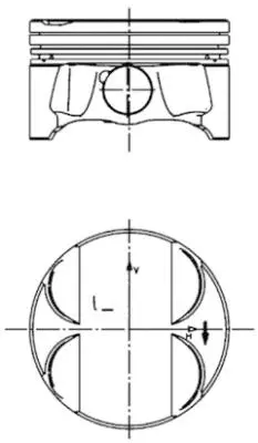 Stūmoklis KOLBENSCHMIDT 40085600