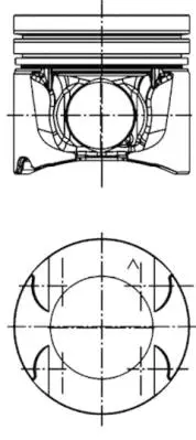 Stūmoklis KOLBENSCHMIDT 40262600