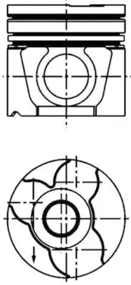 Stūmoklis KOLBENSCHMIDT 40307600