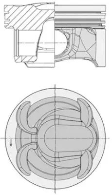 Stūmoklis KOLBENSCHMIDT 40315600