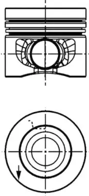Stūmoklis KOLBENSCHMIDT 40353620