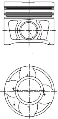 Stūmoklis KOLBENSCHMIDT 40356600