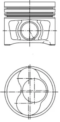 Stūmoklis KOLBENSCHMIDT 40409600
