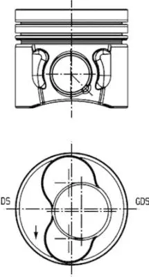 Stūmoklis KOLBENSCHMIDT 40421600