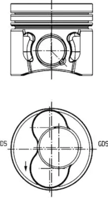 Stūmoklis KOLBENSCHMIDT 40422610
