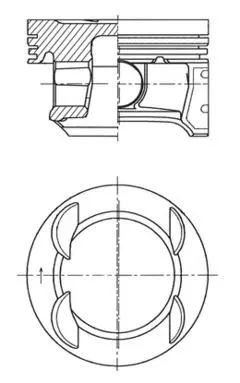 Stūmoklis KOLBENSCHMIDT 41007600
