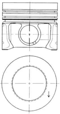 Stūmoklis KOLBENSCHMIDT 41095600