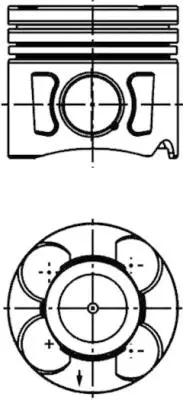 Stūmoklis KOLBENSCHMIDT 41288600