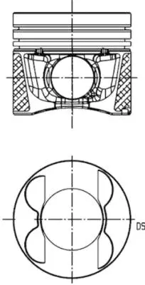 Stūmoklis KOLBENSCHMIDT 41714630