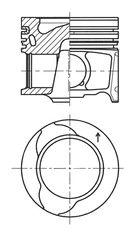Stūmoklis KOLBENSCHMIDT 41812600