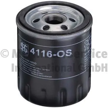 Alyvos filtras KOLBENSCHMIDT 50014116