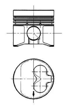 Stūmoklis KOLBENSCHMIDT 91429630