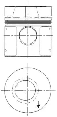 Stūmoklis KOLBENSCHMIDT 93951600