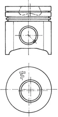 Stūmoklis KOLBENSCHMIDT 94726600