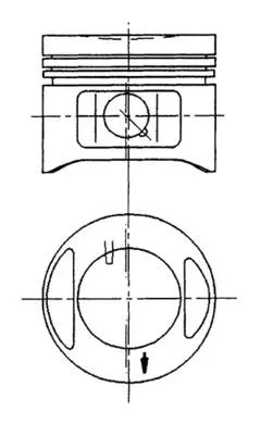 Stūmoklis KOLBENSCHMIDT 94910700