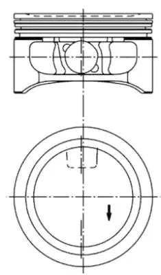 Stūmoklis KOLBENSCHMIDT 94912600