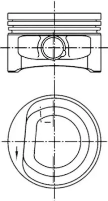 Stūmoklis KOLBENSCHMIDT 99452620
