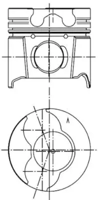 Stūmoklis KOLBENSCHMIDT 99561620