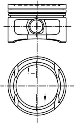 Stūmoklis KOLBENSCHMIDT 99562620