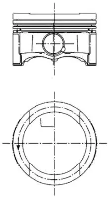 Stūmoklis KOLBENSCHMIDT 99792620