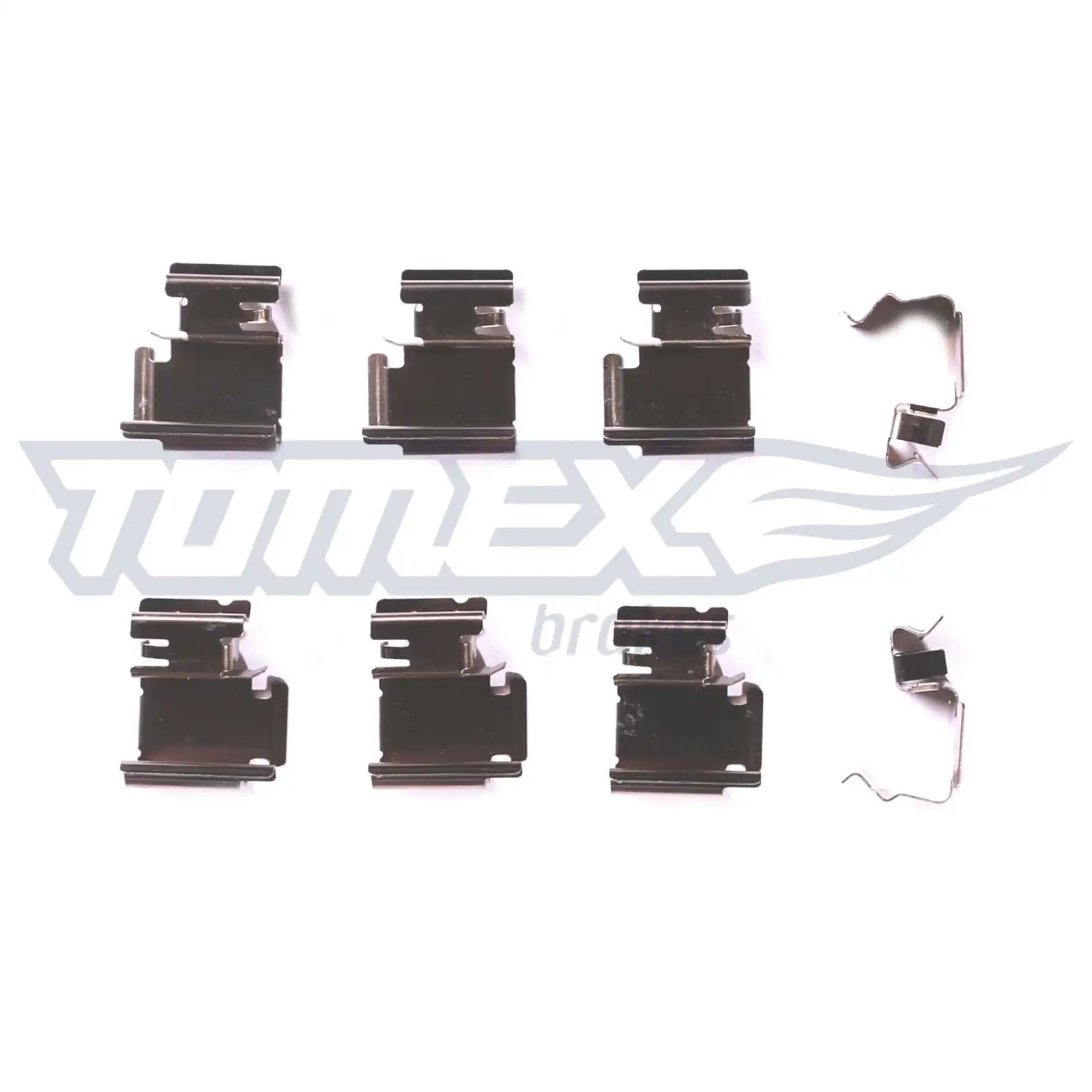 Diskinių stabdžių trinkelių priedų komplektas TOMEX Brakes TX 43-01