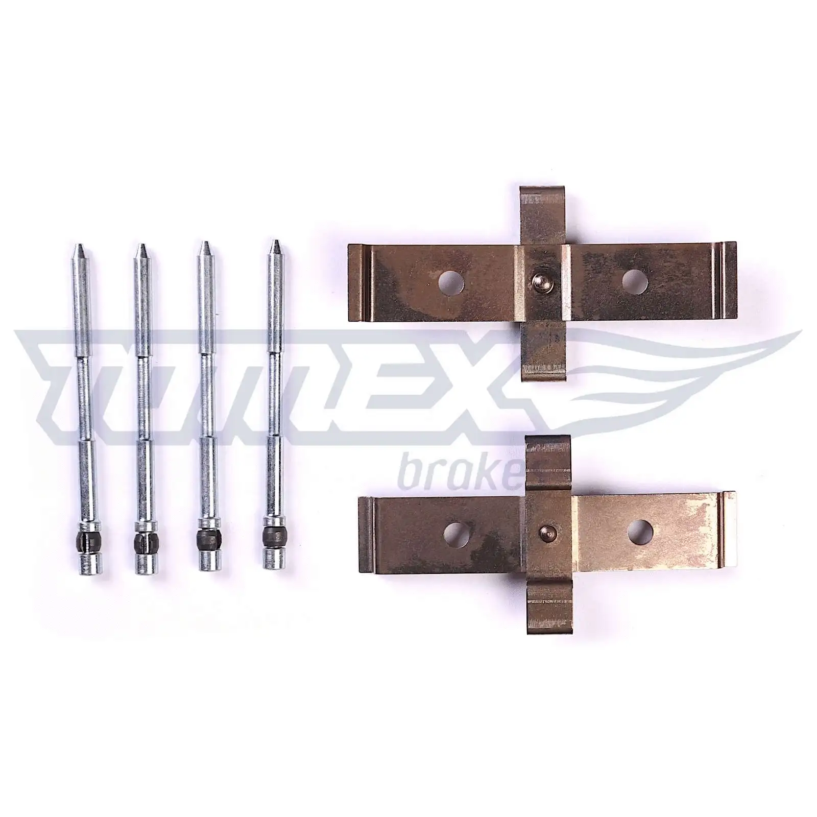 Diskinių stabdžių trinkelių priedų komplektas TOMEX Brakes TX 43-09